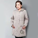 Astrid 2018 Women Trench Coat Women's Fashion Long Sleeve pattern embroidery casual women down Hooded Plus Size freeship AS-9568